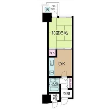 朝日白山マンション間取り図