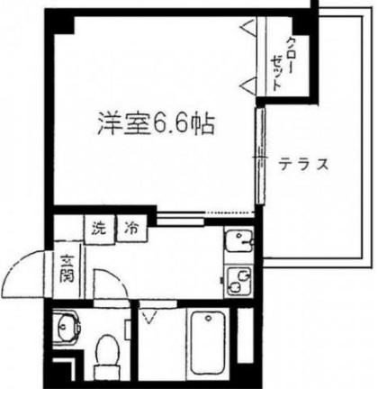 グリーンコート白山間取り図