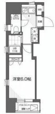 グランアセット早稲田間取り図