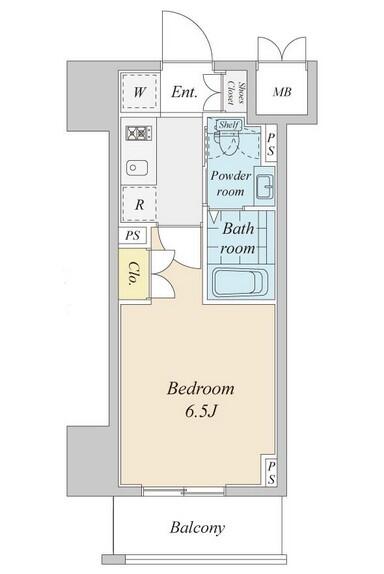 プラウドフラット神楽坂II間取り図