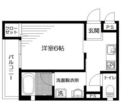 サンピア白山間取り図