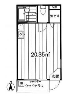 エメラルドレジデンス間取り図