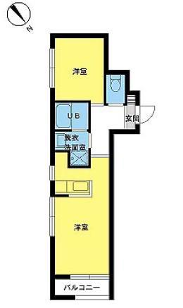 スカイコート文京小石川第２間取り図