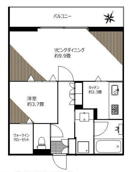 レジデンシャルスター白山シーズンテラス間取り図