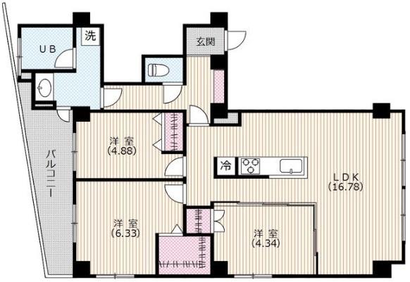 窪町ハウス間取り図