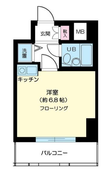 ハイシティ本郷菊坂間取り図