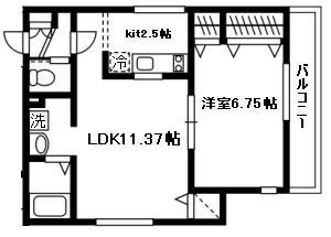グリーンコート白山　～Green Court HAKUSAN～間取り図
