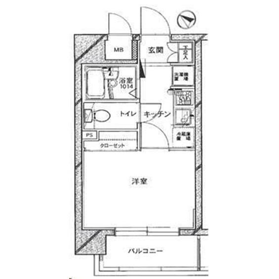 レジオス文京白山間取り図