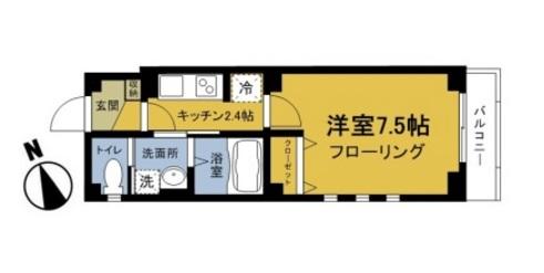 グランデイル本郷間取り図