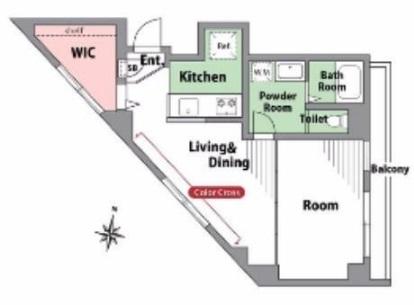 小石川マンション間取り図