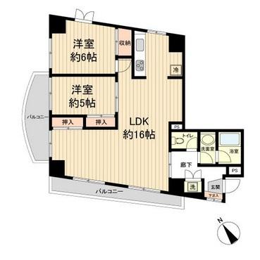 コロネード春日間取り図