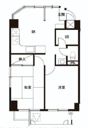 グリーンハウス間取り図