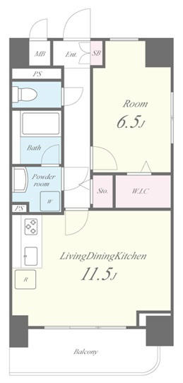 グラシーナ文京間取り図