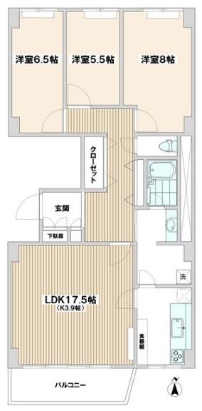 本郷ハウス間取り図