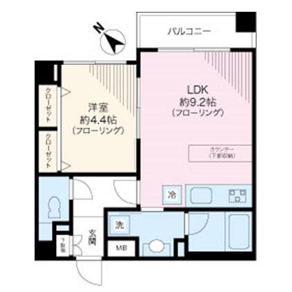 パレ・ソレイユ文京白山間取り図