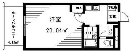 スカイコート文京白山間取り図