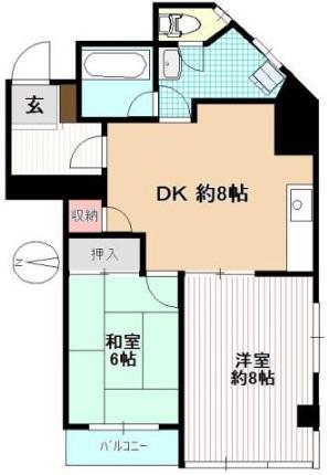 ライオンズマンション本駒込檀間取り図