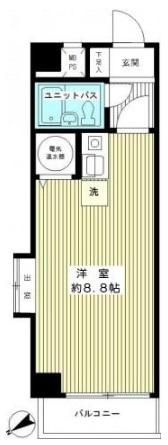 ライオンズマンション新大塚間取り図