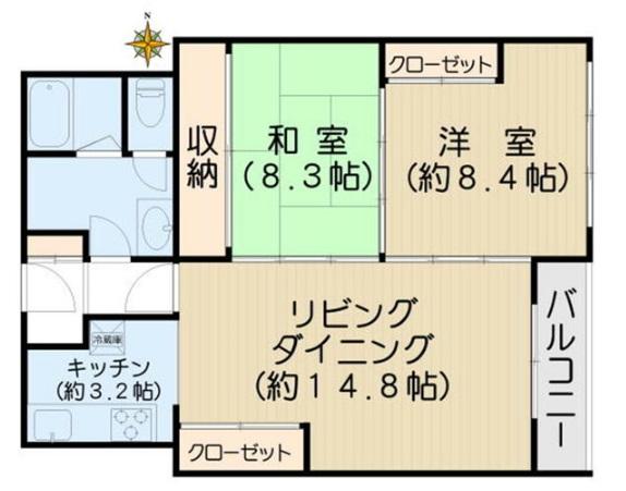 ドミ小石川間取り図
