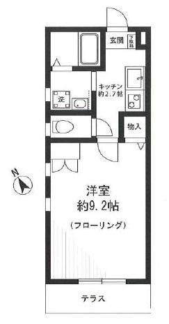 コーポ井瀬間取り図