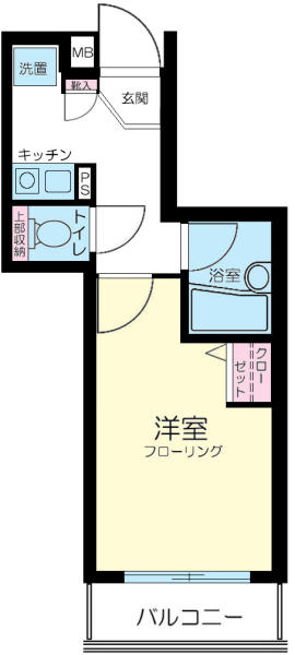 プレール御茶ノ水弐番館間取り図