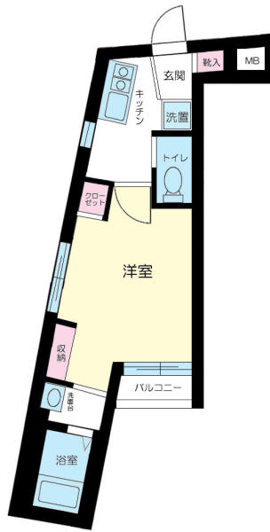 小石川フィエルテ間取り図