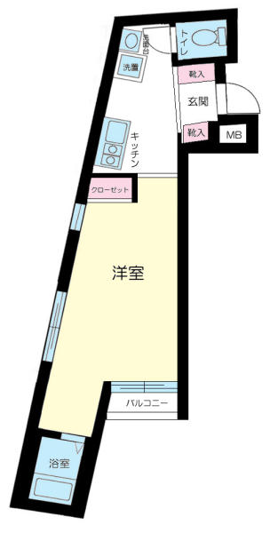 小石川フィエルテ間取り図