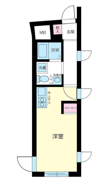 小石川フィエルテ間取り図