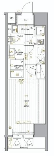 シーネクス本駒込間取り図