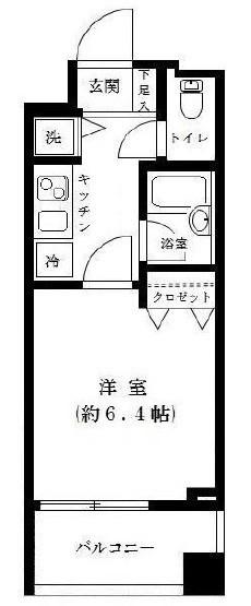 シンシア本郷東大前間取り図