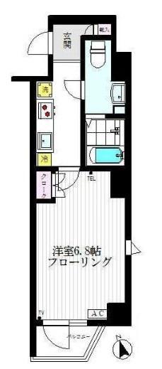 モトパーク御茶ノ水間取り図