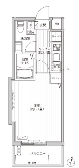 カーサラスク目白台間取り図