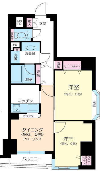 シーアイマンション本郷向丘間取り図