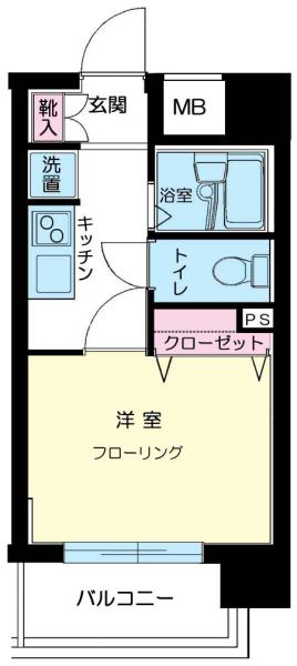 レジオス文京白山間取り図