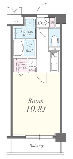 シャルマンミューズ間取り図