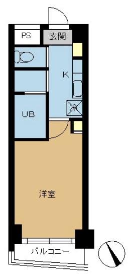 スカイコート後楽園WEST間取り図