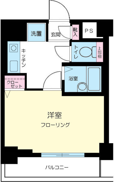 スカイコート文京白山第2間取り図