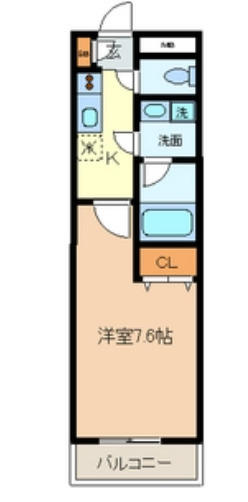 パーシモン千石間取り図