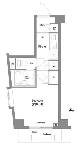 コンフォリア小石川間取り図