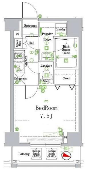 グラントゥルース本郷間取り図