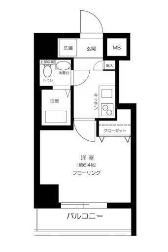 アクサス後楽園　～AXAS後楽園～間取り図