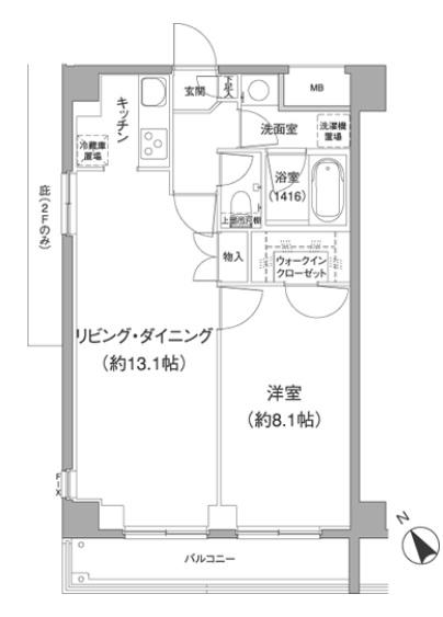 THE CUBE間取り図