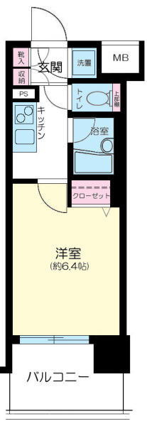 パレステュディオ文京南間取り図