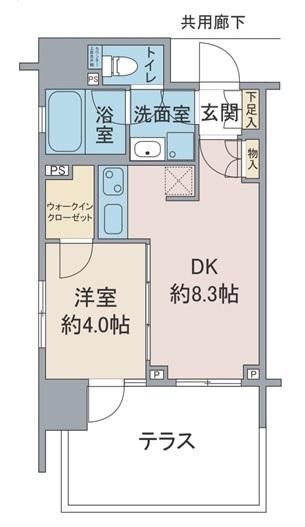 クレヴィア文京白山間取り図