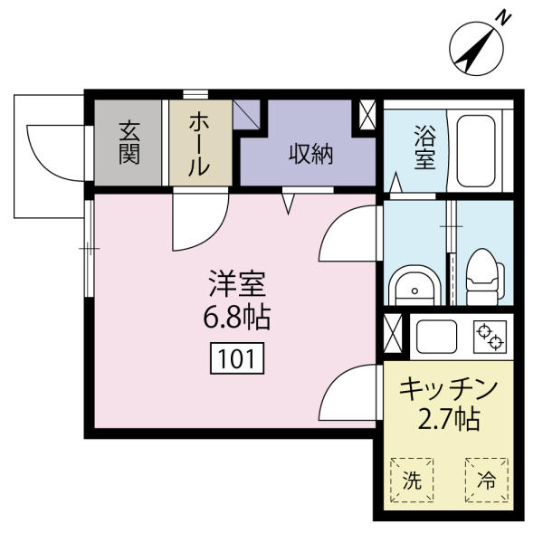 グランローレル間取り図