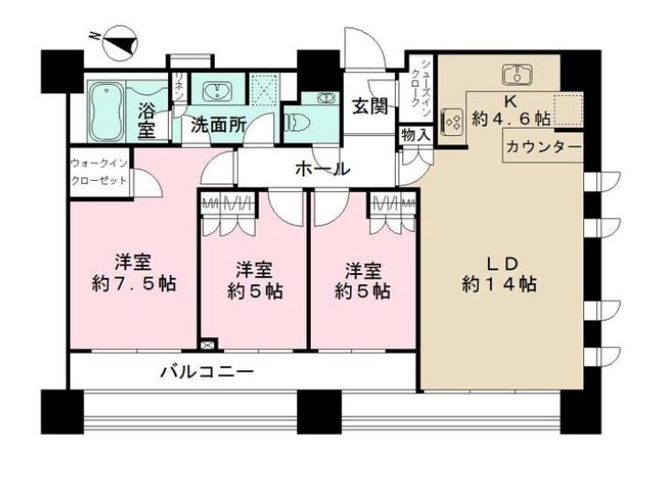 THE TOWER KOISHIKAWA間取り図