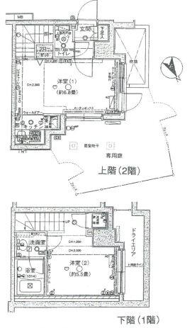 パレステュディオ小石川後楽園間取り図