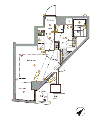 アルテシモ　ヴァレント間取り図