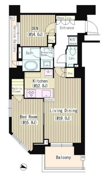 パークリュクス本郷間取り図