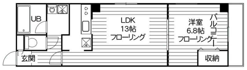 リヴィエール神楽坂間取り図